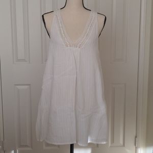 O'Neill sleeveless dress, off-white, sz Large